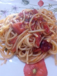 spaghetti all'aglione